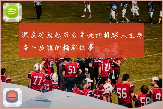 深度对话赵芳分享她的排球人生与奋斗历程的精彩故事