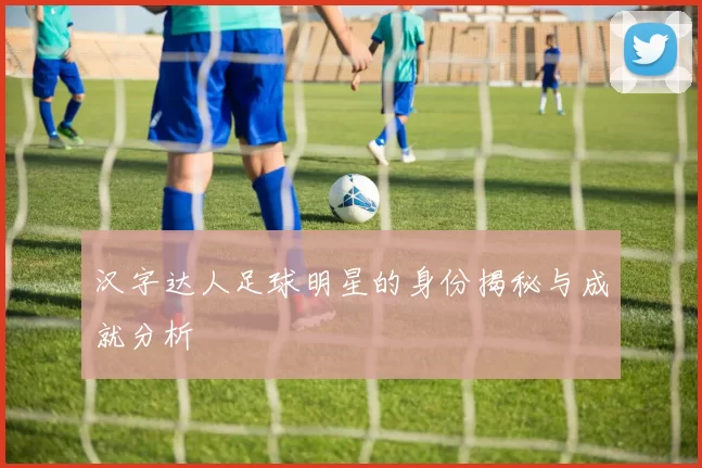 汉字达人足球明星的身份揭秘与成就分析