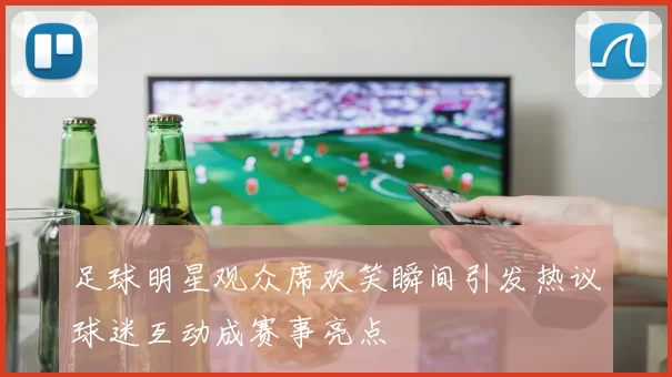 足球明星观众席欢笑瞬间引发热议球迷互动成赛事亮点